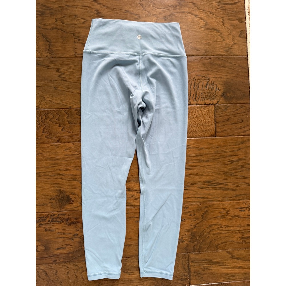 Athleta Transcend 7/8 Tight Leggings - Light Blue, Size Small Athletic - Picture 2 of 4